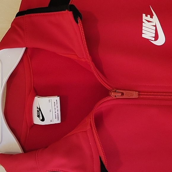 Nike Red and Black Track Jacket - Picture 2 of 15